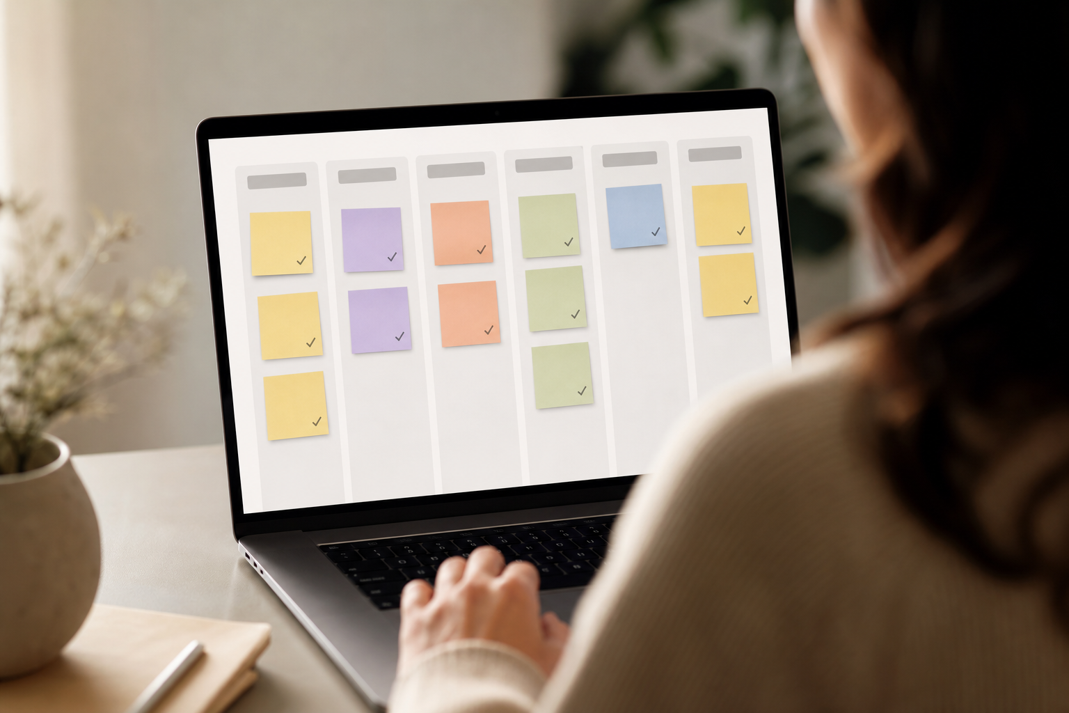 step-by-step product seeding workflow board