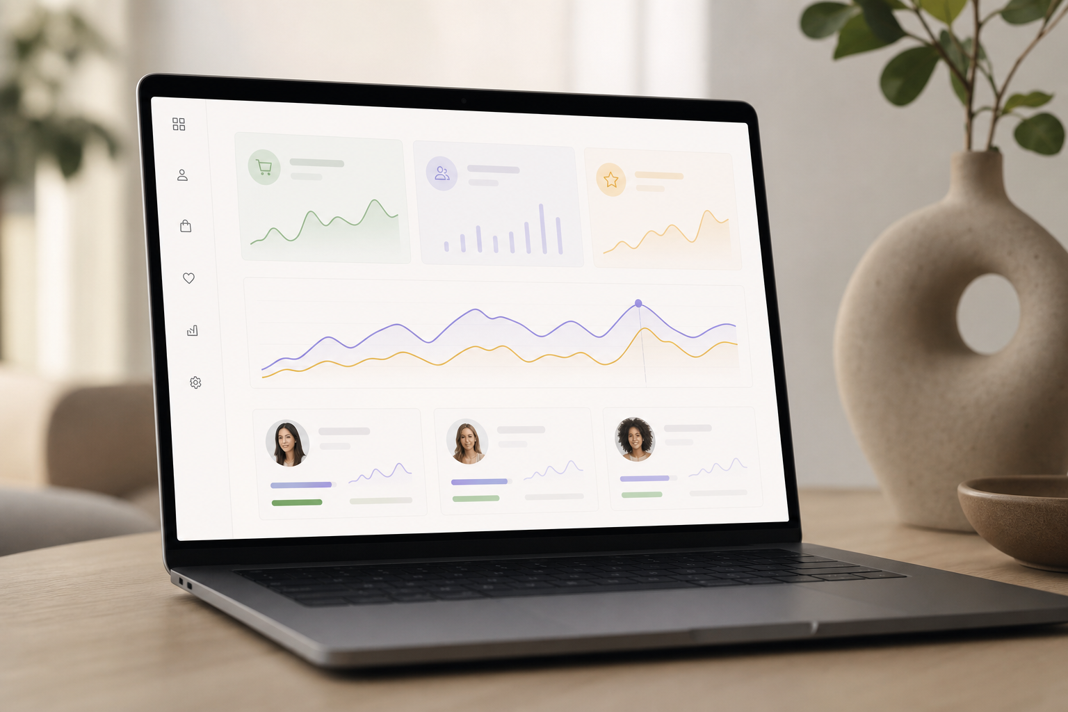 influencer campaign analytics and roi tracking overview chart