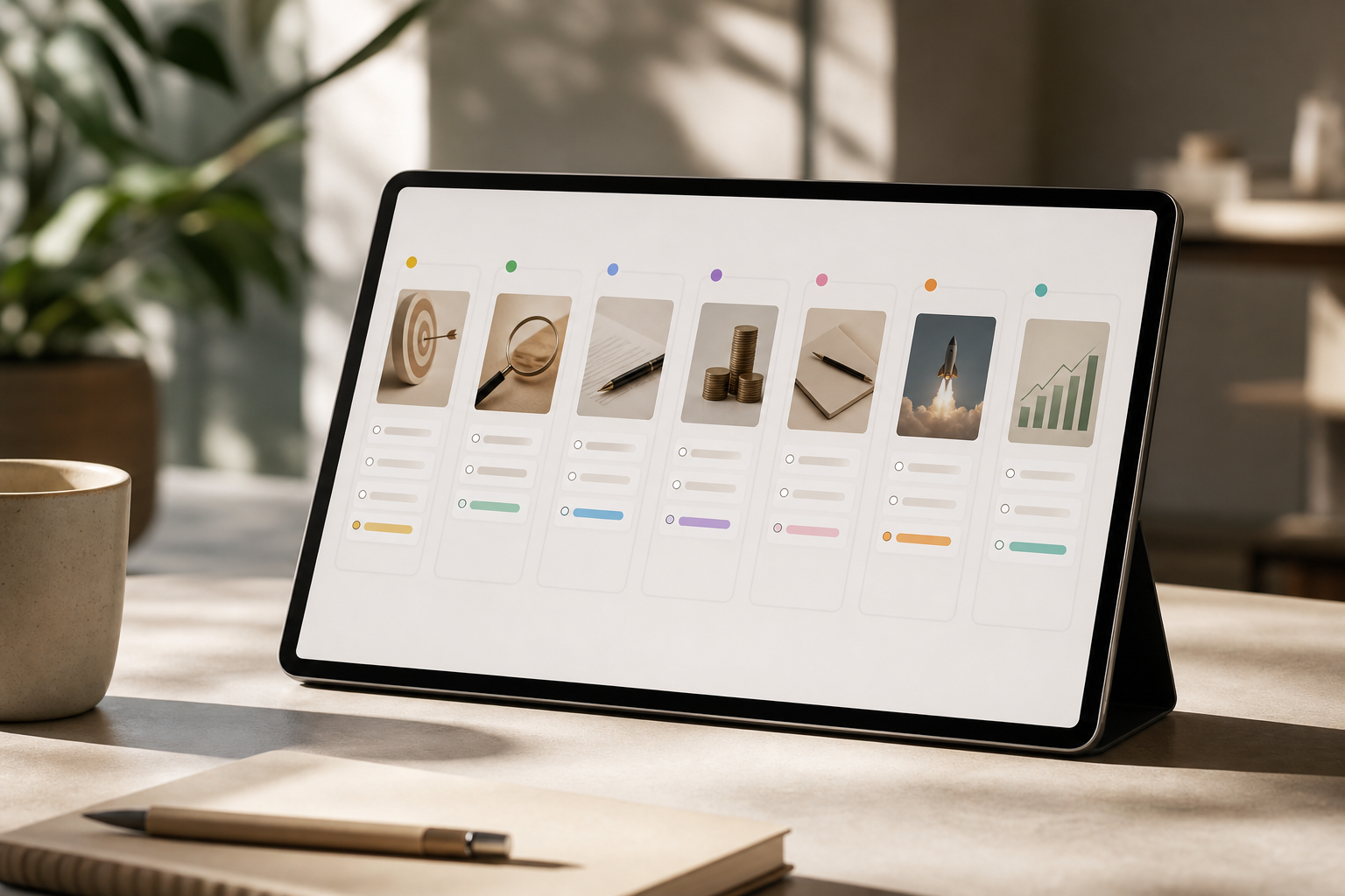 Step-by-step influencer workflow checklist