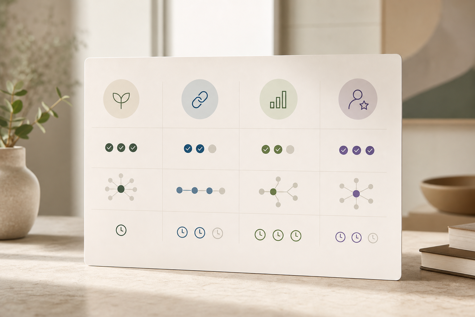 tool comparison chart for influencer analytics platforms