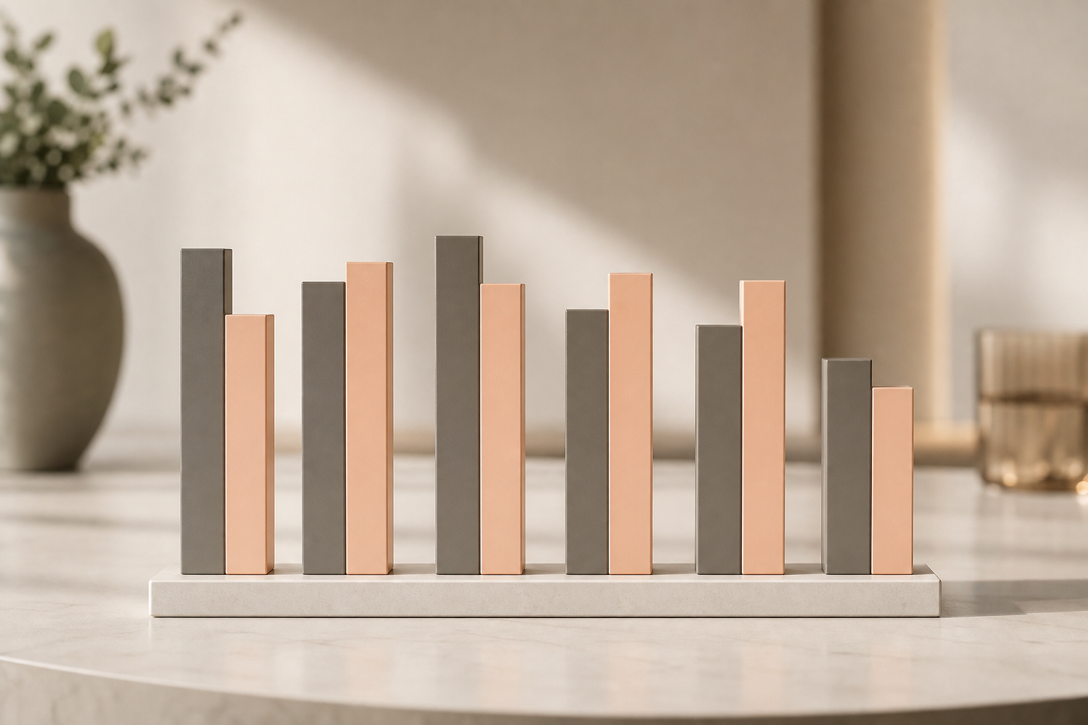 platform comparison bar chart for influencer analytics