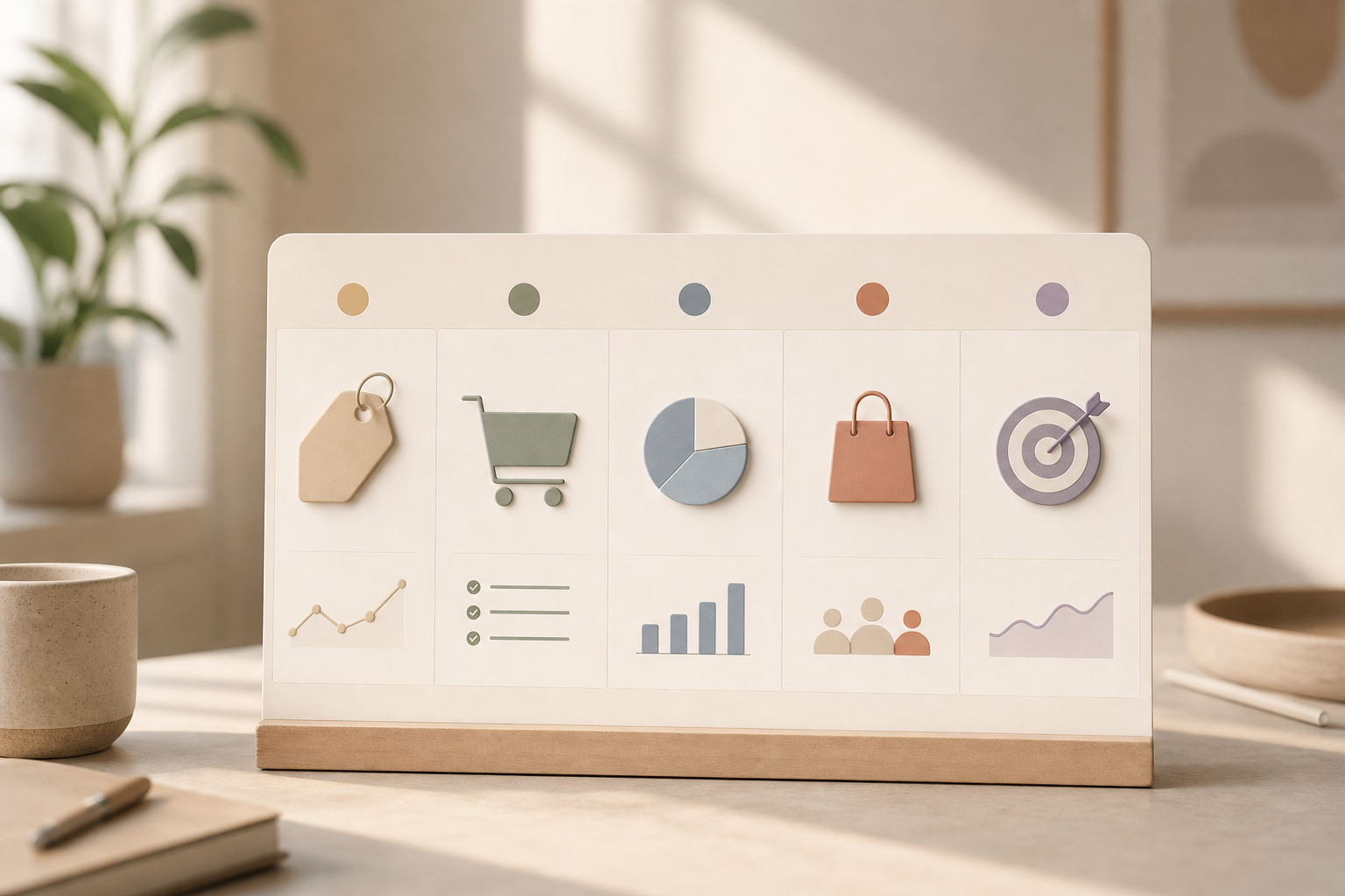 weekly influencer analytics action plan infographic