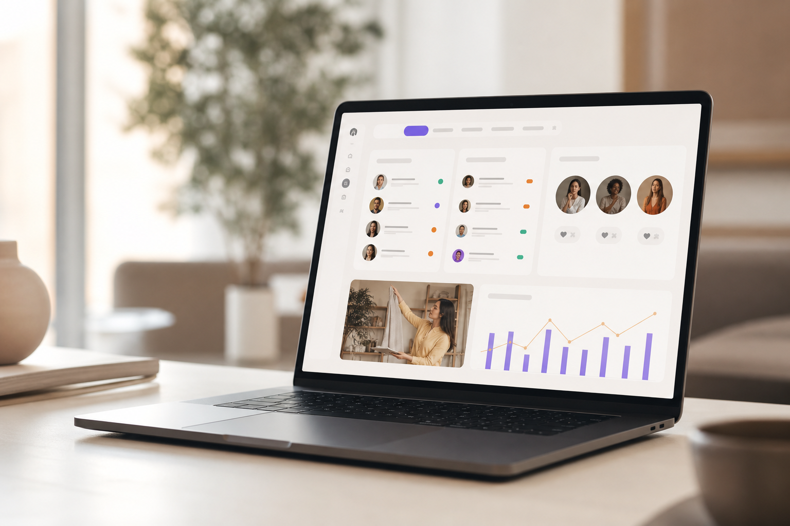 influencer campaign management with contracts and payouts dashboard view
